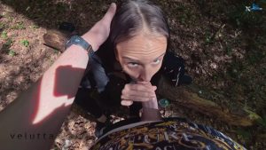 HD HD Porn: VELUTTA – Extremer Sex im Freien in einem Wald